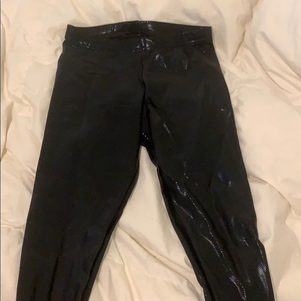 American Apperal shimmer leggings